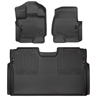 Husky Liners | Front/2nd Seat Floor Liners - F-150 2015-2022 Husky Liners Tapis Protecteur