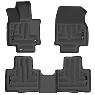 Husky Liners | Front/2nd Seat Floor Liners - Highlander 3.5L 2020-2022 Husky Liners Tapis Protecteur