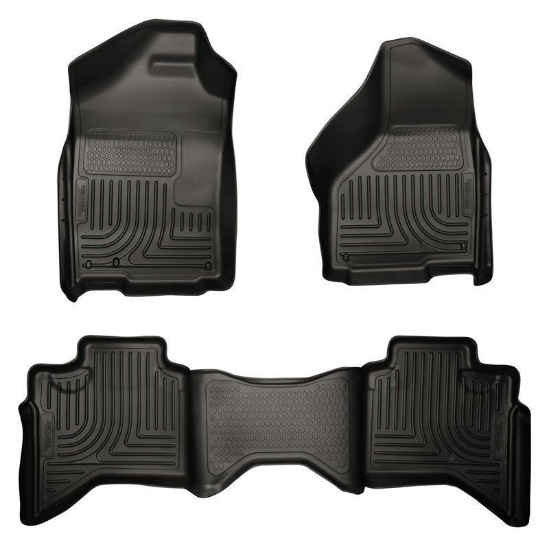 Husky Liners | Front/2nd Seat Floor Liners - Ram 1500 / 2500 / 3500 2005-2009 Husky Liners Tapis Protecteur