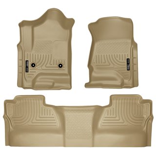 Husky Liners | Front/2nd Seat Floor Liners (Footwell Coverage) - Chevrolet / GMC 2014-2019 Husky Liners Tapis Protecteur