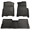 Husky Liners | Front/2nd Seat Floor Liners (Footwell Coverage) - F-250 / F-350 / F-450 / F-550 2008-2010 Husky Liners Tapis P...