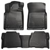 Husky Liners | Front/2nd Seat Floor Liners (Footwell Coverage) - Tundra 4.0L / 4.6L / 5.7L 2010-2011 Husky Liners Tapis Prote...