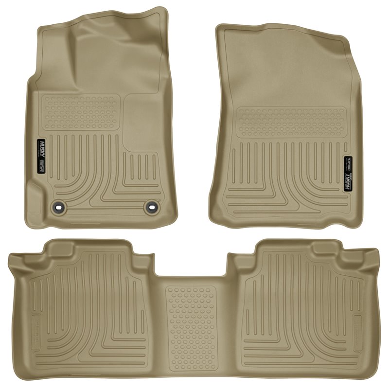Husky Liners | Front/2nd Seat Floor Liners - Camry 2.5L / 3.5L 2012-2017 Husky Liners Tapis Protecteur