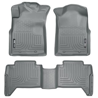 Husky Liners | Front/2nd Seat Floor Liners (Footwell Coverage) - Tacoma 2.7L / 4.0L 2005-2015 Husky Liners Tapis Protecteur
