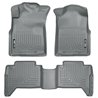 Husky Liners | Front/2nd Seat Floor Liners (Footwell Coverage) - Tacoma 2.7L / 4.0L 2005-2015 Husky Liners Tapis Protecteur