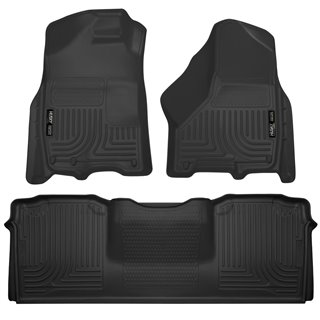 Husky Liners | Front/2nd Seat Floor Liners - Ram 2500 / 3500 2010-2018 Husky Liners Tapis Protecteur