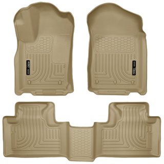 Husky Liners | Front/2nd Seat Floor Liners - Durango / Grand Cherokee 2011-2015 Husky Liners Tapis Protecteur