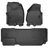 Husky Liners | Front/2nd Seat Floor Liners (Footwell Coverage) - F-250 / F-350 6.2L / 6.7L 2012-2016 Husky Liners Tapis Prote...