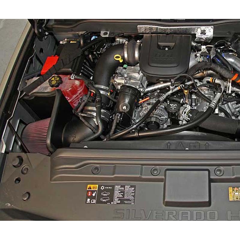 K&N | Aircharger Performance Air Intake System - Silverado / Sierra 2500 HD / 3500 HD 6.6L 2015-2016 K&N Air Intake