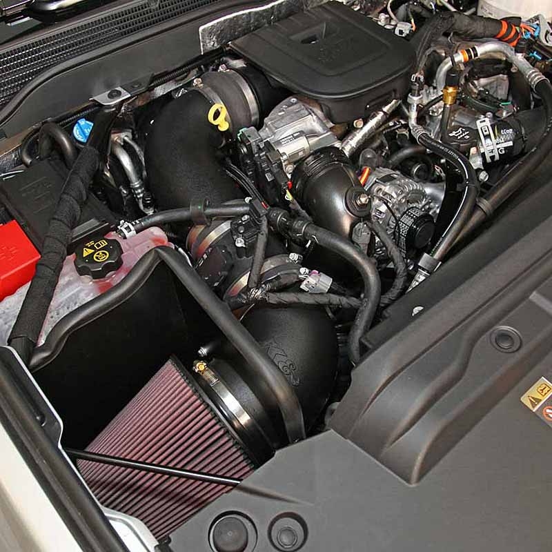 K&N | Aircharger Performance Air Intake System - Silverado / Sierra 2500 HD / 3500 HD 6.6L 2015-2016 K&N Air Intake