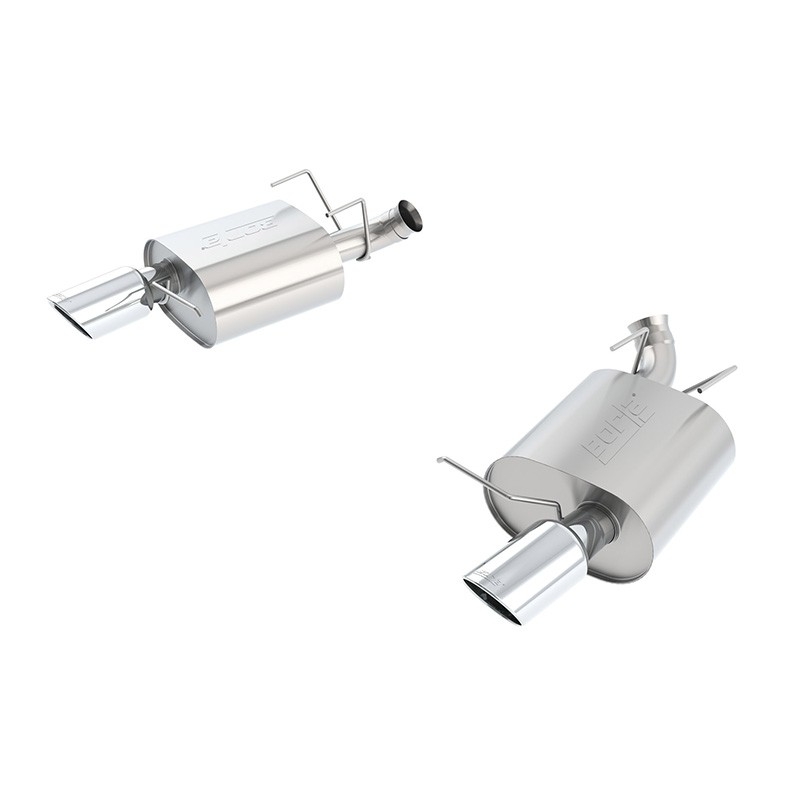Borla | Axle-Back Exhaust Touring - Mustang GT / BOSS 302 - 2013-2014 BORLA Axle-Back Exhausts