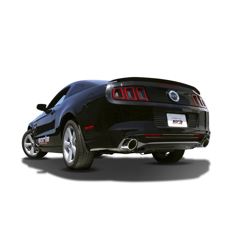 Borla | Axle-Back Exhaust Touring - Mustang GT / BOSS 302 - 2013-2014 BORLA Axle-Back Exhausts
