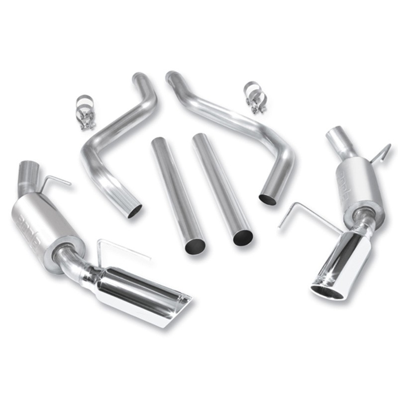 Borla | Cat-Back Exhaust ATAK - Mustang GT 4.6L - 2005-2009 BORLA Cat-Back Exhausts