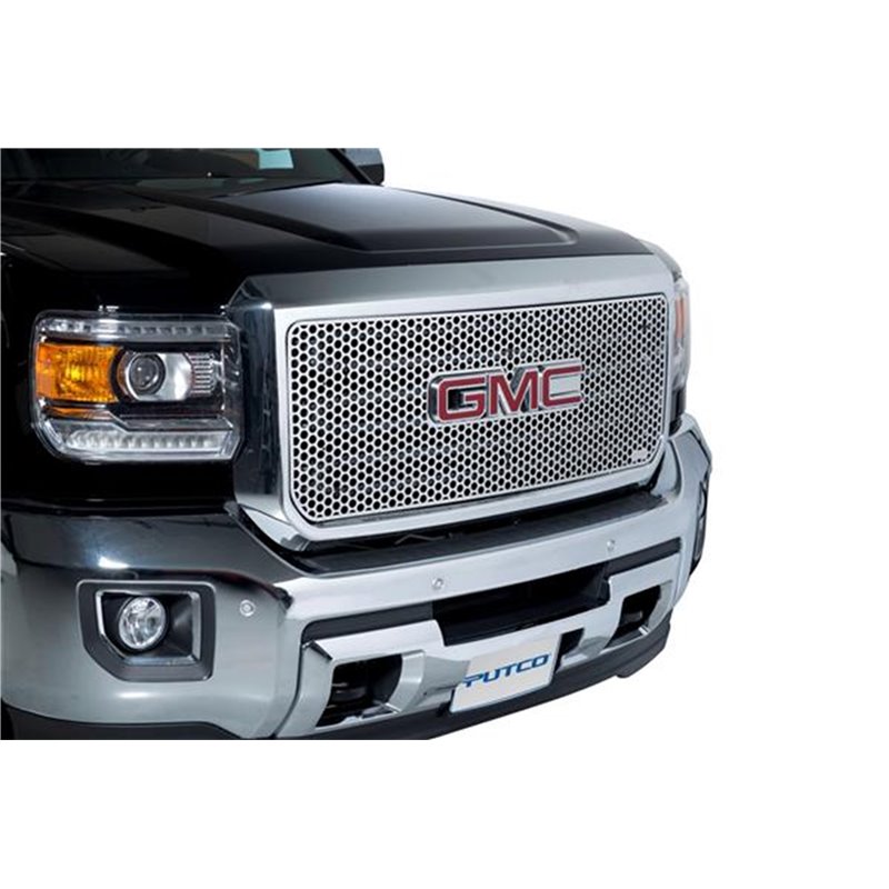 Putco | Punch Grille Insert - Sierra 2500 HD / 3500 HD 6.0L / 6.6L 2015-2019 Putco Grilles