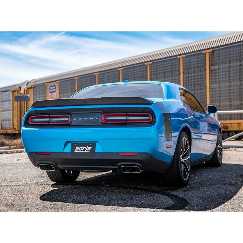 Borla | Cat-Back Exhaust S-Type - Challenger SRT 392 / Scat Pack - 2015-2020 BORLA Cat-Back Exhausts