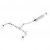 Borla | Cat-Back Exhaust S-Type - Subaru BRZ / Scion FR-S / Toyota 86 BORLA Cat-Back Exhausts