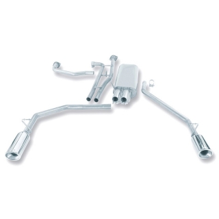 Borla | Cat-Back Exhaust Touring - Nissan Titan V8 5.6L - 2004-2015 BORLA Cat-Back Exhausts