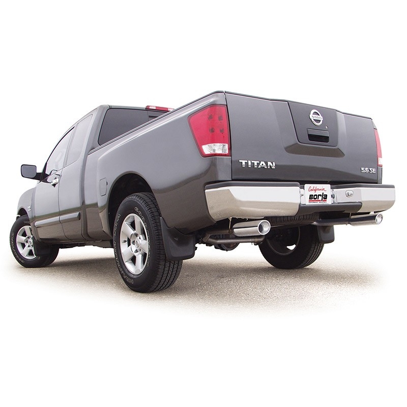 Borla | Cat-Back Exhaust Touring - Nissan Titan V8 5.6L - 2004-2015 BORLA Cat-Back Exhausts