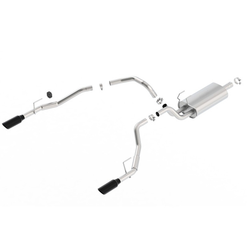 Borla | Cat-Back Exhaust Touring - RAM 1500 5.7L - 2009-2018 / CLASSIC 2019 BORLA Cat-Back Exhausts