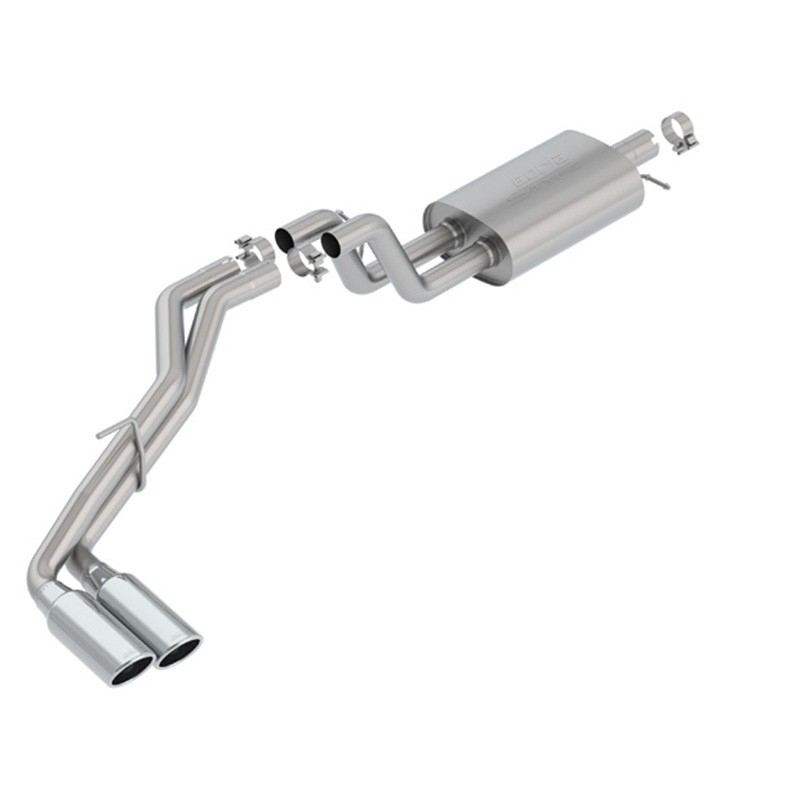 Borla | Cat-Back Exhaust S-Type - Ford Ranger 2.3L - Ranger 2.3T 2019-2023 BORLA Cat-Back Exhausts