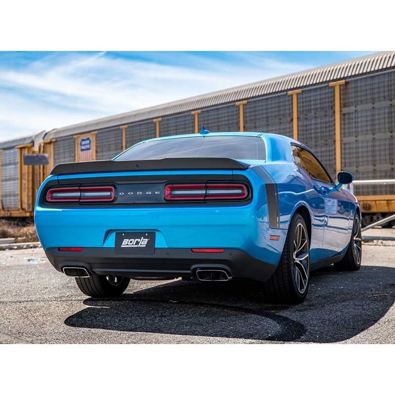 Borla | Cat-Back Exhaust ATAK - Challenger SRT 392 / Scat Pack - 2015-2020 BORLA Cat-Back Exhausts