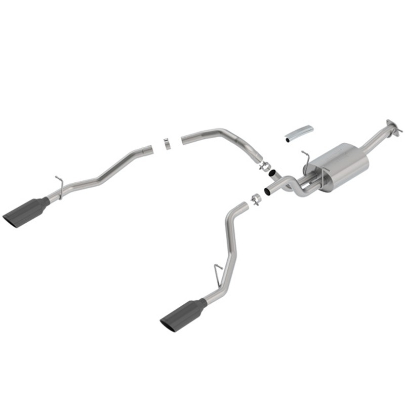 Borla | Cat-Back Exhaust ATAK - RAM 1500 V8 5.7L - 2019-2020 BORLA Cat-Back Exhausts