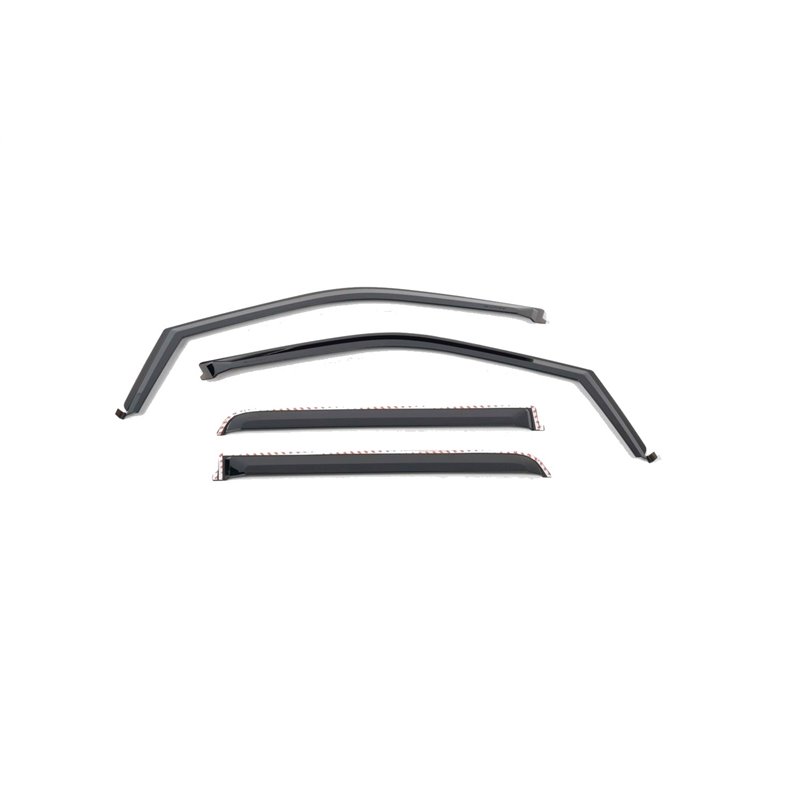 Putco | Element Tinted Window Visor In Channel - F-150 / F-250 / F-350 2015-2022 Putco Side Window Deflectors