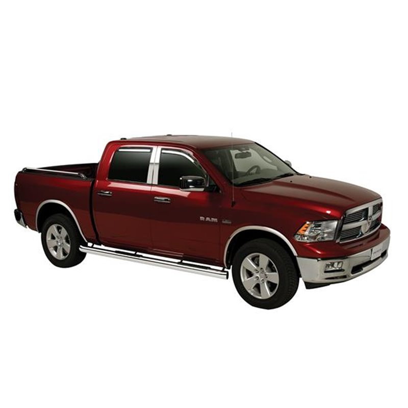 Putco | Element Tinted Window Visor In Channel - Ram 1500 / 2500 / 3500 2009-2020 Putco Déflecteurs de Vitres
