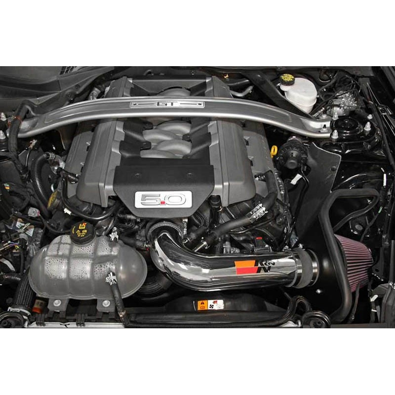 K&N | Typhoon Performance Air Intake System - Mustang 5.0L 2015-2017 K&N Air Intake