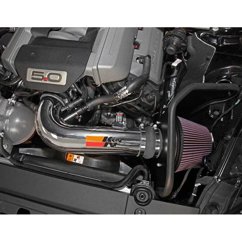 K&N | Typhoon Performance Air Intake System - Mustang 5.0L 2015-2017 K&N Air Intake