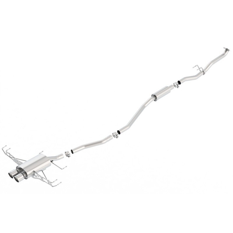 Borla | Cat-Back Exhaust S-Type - Civic Sport / Sport Touring 1.5T 2017-2021 BORLA Cat-Back Exhausts
