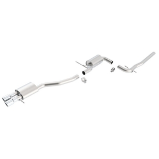 Borla | Cat-Back Exhaust S-Type - Volkswagen Jetta MK5 2.5L - 2006-2010 BORLA Cat-Back Exhausts