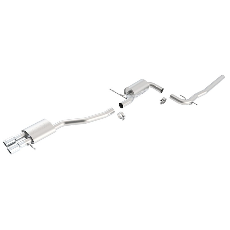 Borla | Cat-Back Exhaust S-Type - Volkswagen Jetta MK5 2.5L - 2006-2010 BORLA Cat-Back Exhausts