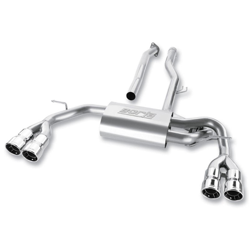 Borla | Cat-Back Exhaust S-Type - Genesis Coupe 2.0L - 2010-2014 BORLA Cat-Back Exhausts