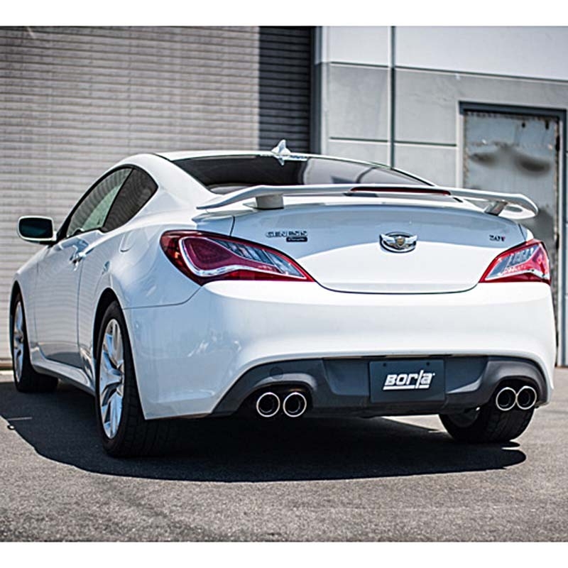 Borla | Cat-Back Exhaust S-Type - Genesis Coupe 2.0L - 2010-2014 BORLA Cat-Back Exhausts