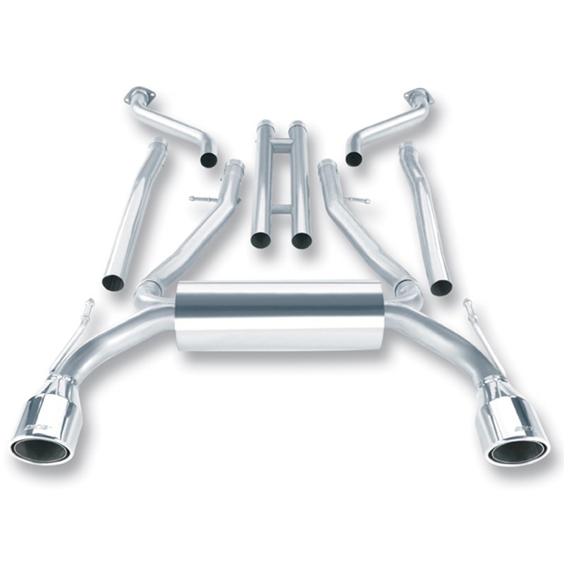 Borla | Cat-Back Exhaust S-Type - Infiniti G37 Coupe - 2008-2013 BORLA Cat-Back Exhausts