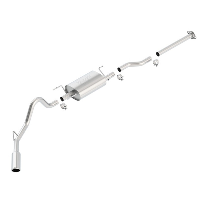 Borla | Cat-Back Exhaust S-Type - Tacoma V6 4.0L - 2005-2012 BORLA Cat-Back Exhausts