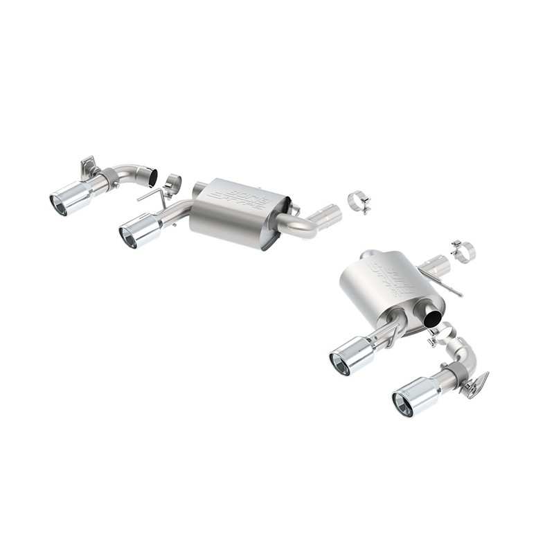 Borla | Axle-Back Exhaust S-Type with active valves - Camaro SS 2016-2022 BORLA Axle-Back Exhausts