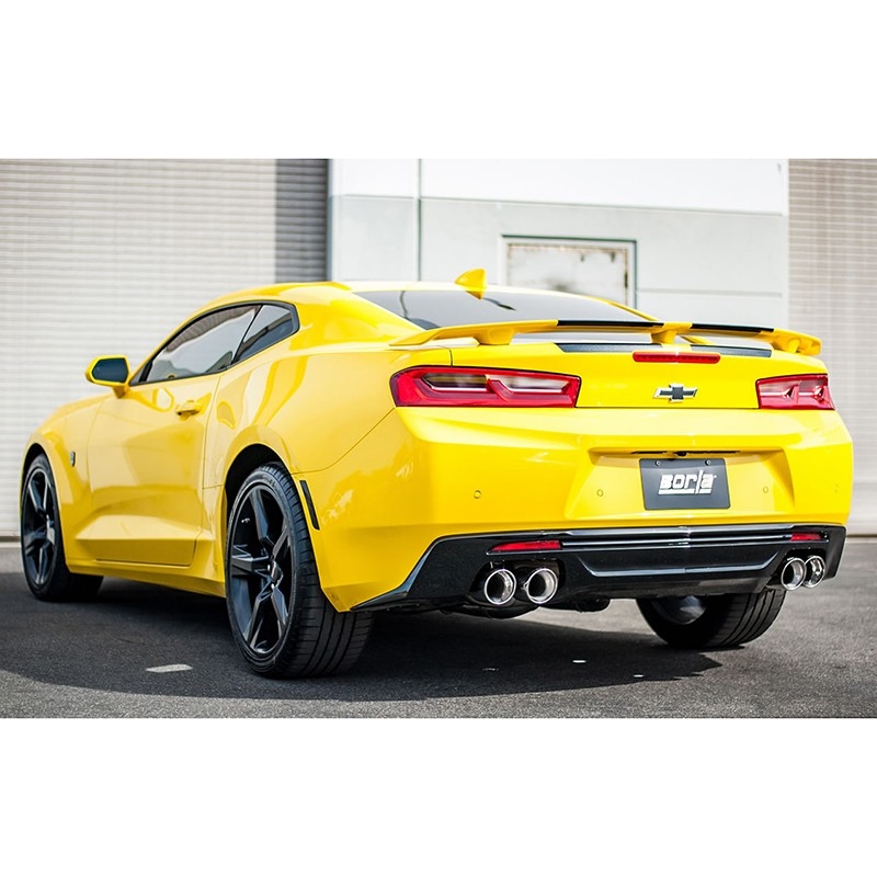 Borla | Axle-Back Exhaust S-Type with active valves - Camaro SS 2016-2022 BORLA Axle-Back Exhausts