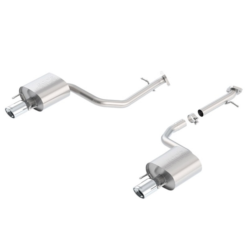 Borla | Axle-Back Exhaust S-Type - IS250 / IS350 2.5L / 3.5L 2014-2025 BORLA Axle-Back Exhausts