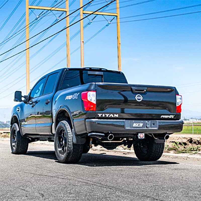Borla | Cat-Back Exhaust S-Type - Nissan Titan V8 5.6L - 2016-2019 BORLA Cat-Back Exhausts