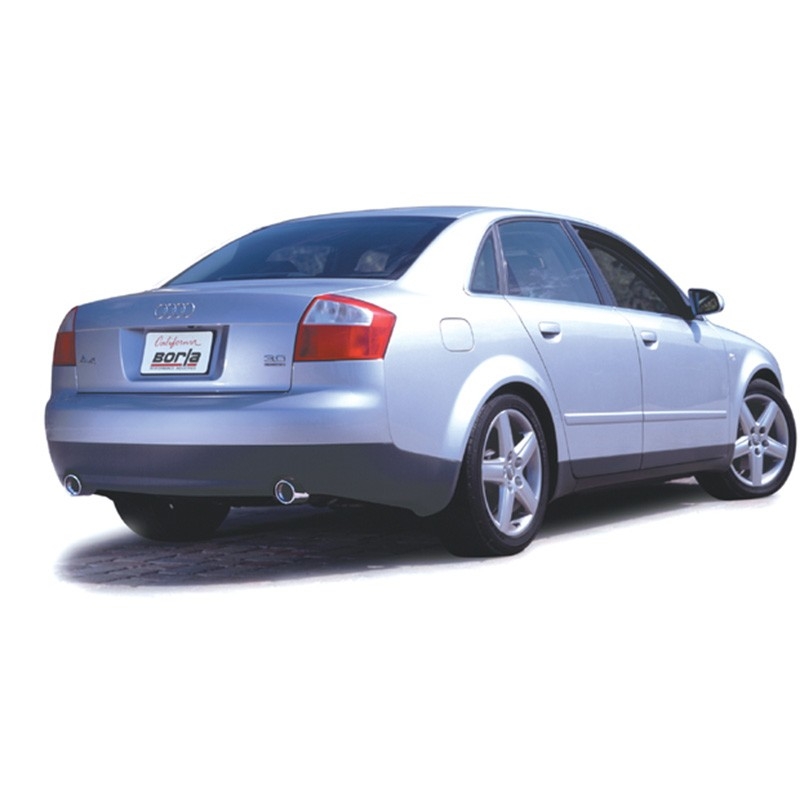 Borla | Cat-Back Exhaust S-Type - Audi A4 Quattro 1.8T / 2.0T - 2002-2008 BORLA Cat-Back Exhausts