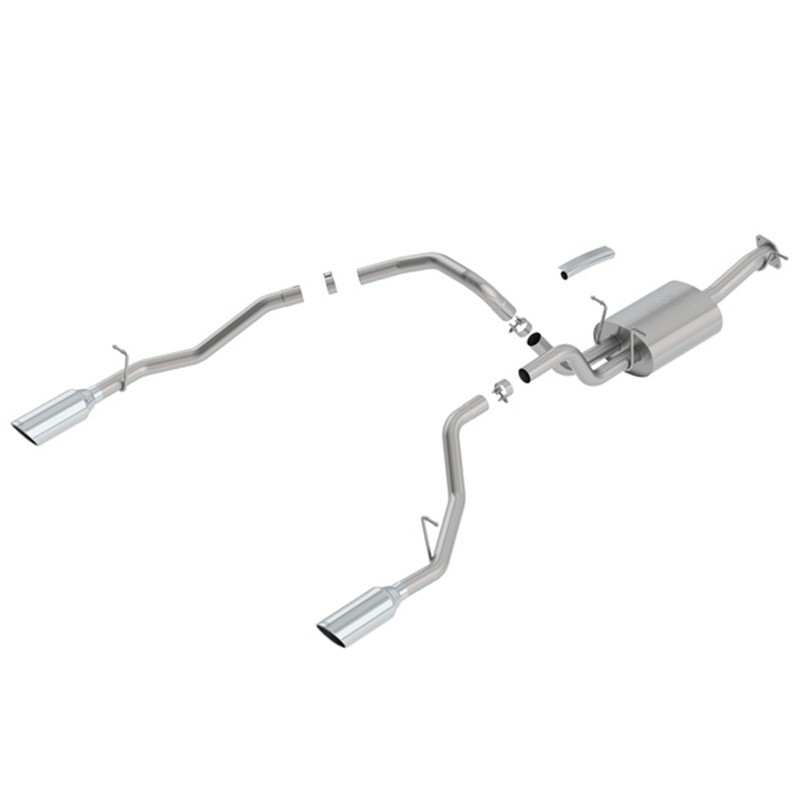 Borla | Cat-Back Exhaust S-Type - RAM 1500 HEMI 5.7L - Ram 1500 5.7L 2019-2023 BORLA Cat-Back Exhausts