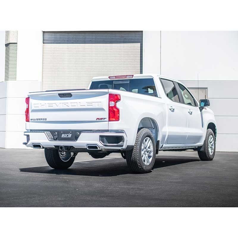 Borla | Cat-Back Exhaust S-Type - Silverado / Sierra 1500 5.3L - 2019-2020 BORLA Cat-Back Exhausts