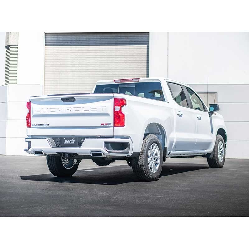 Borla | Cat-Back Exhaust S-Type - Silverado / Sierra 1500 6.2L - 2019-2020 BORLA Cat-Back Exhausts