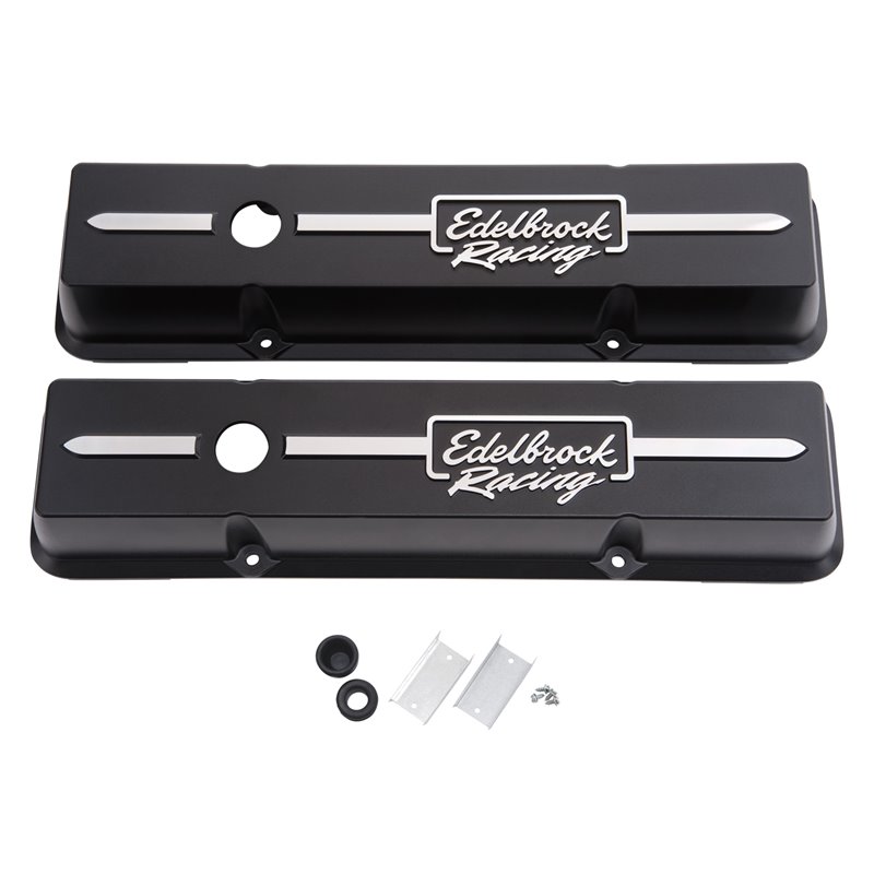 Edelbrock | Engine Valve Cover Set Edelbrock Internal Engine Components