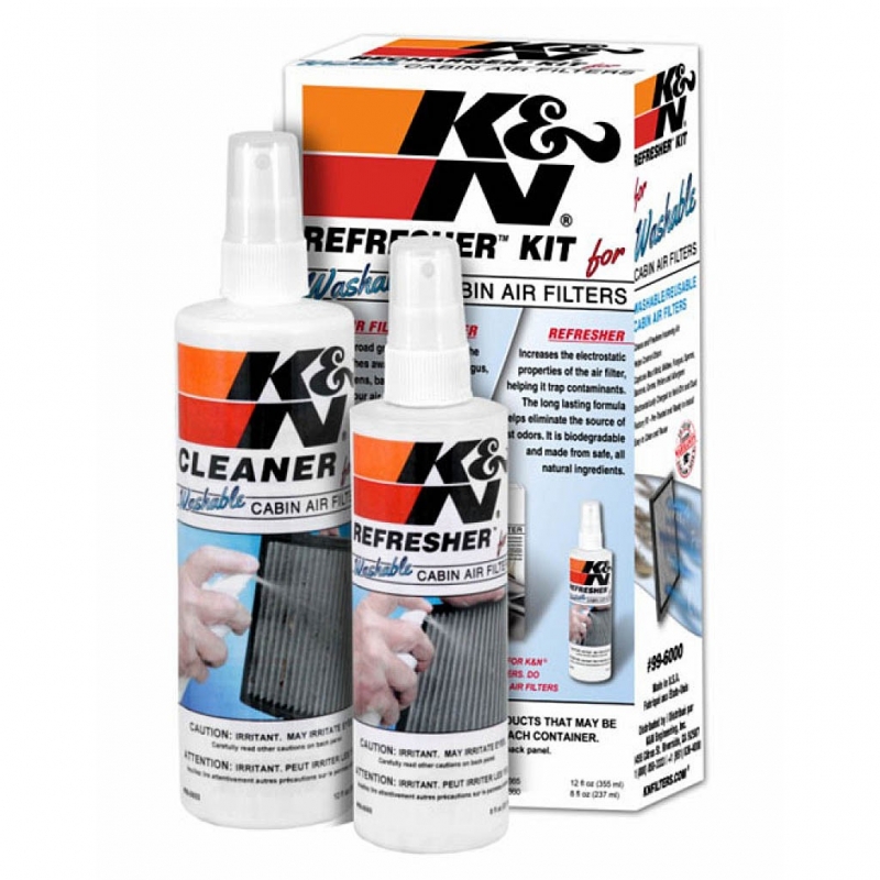 K&N | Kit de nettoyage du filtre d'habitacle K&N Air Filter Cleaner