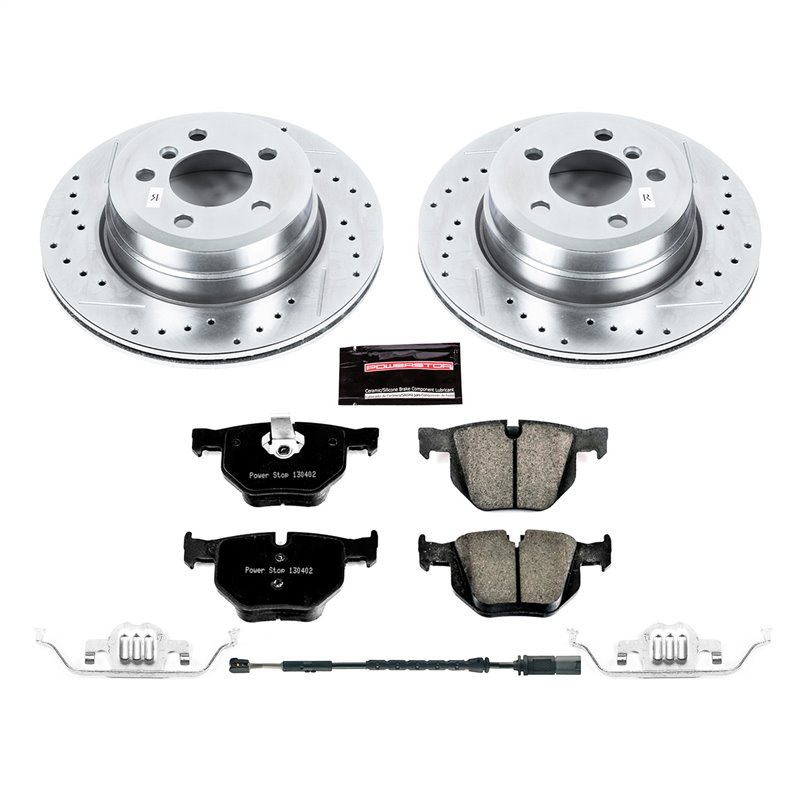 PowerStop | Z23 Evolution Sport Performance Disc Brake Pad & Rotor Kit - X5 / X6 3.0T / 2.0T 2016-2019 PowerStop Ensemble de ...