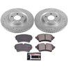 PowerStop | Z23 Evolution Sport Performance Disc Brake Pad & Rotor Kit - Audi 2.0T / 3.0L / 3.0T 2017-2019 PowerStop Ensemble...