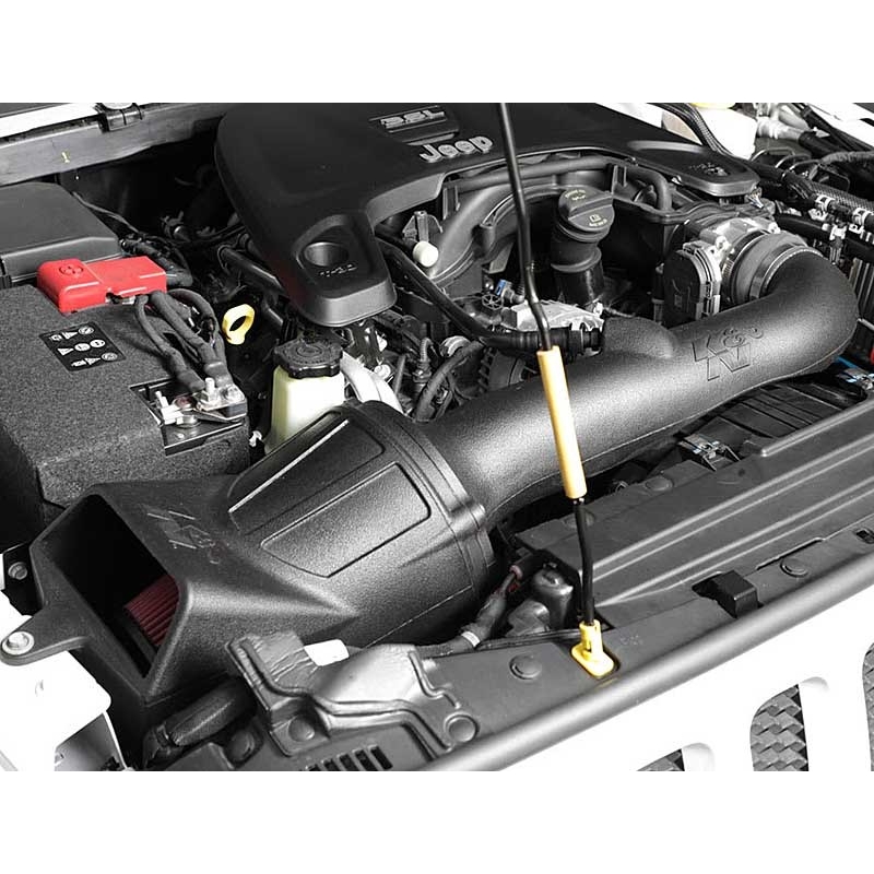 K&N | Aircharger Performance Air Intake System - Gladiator / Wrangler K&N Entrées Air